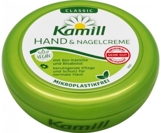 Kamill крем для рук Hand- & Nagelcreme ромашка 150ml (10)