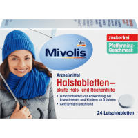 Mivolis Halstabletten – akute Hals для горла 24St