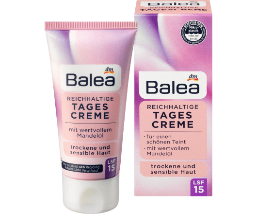 Balea крем для лиця Reichhaltig Tagescreme денний LSF15 50ml 