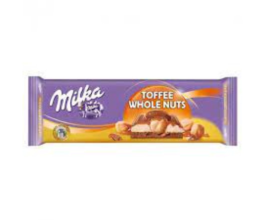 гурт Milka шоколад Toffe Wholenut 300г 05.10.25
