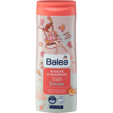 Balea для дітей 2в1 Flower dream Шампунь+гель для душу 300ml 