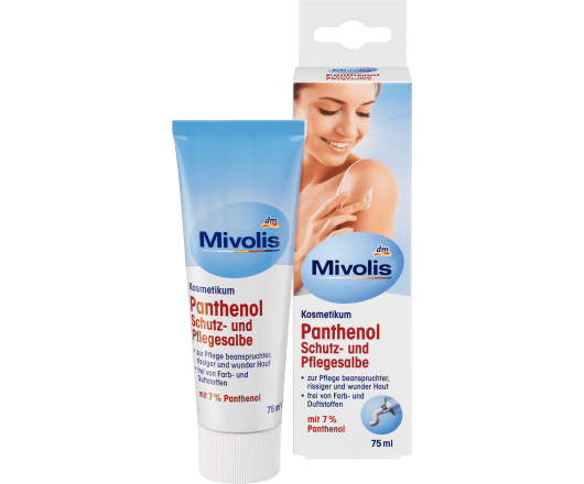 Mivolis Пантенол 7% Panthenol Schutz- und pflegesalbe 75ml 