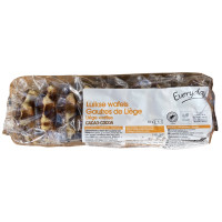 Вафлі бельгійські лєжзькі цукрові з шоколадом Liege wafels cocoa Everyday 600g
