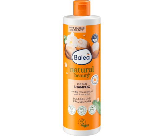 Balea Natural шампунь для волосся  Beauty Locken 400ml (6)