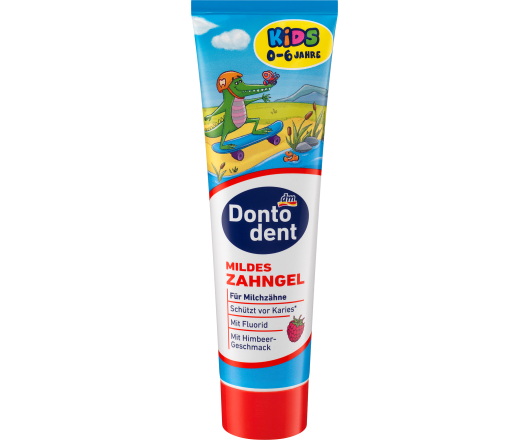 Dontodent зубна паста дитяча до 6 років Kinder 100мл (12)