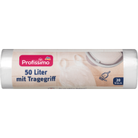 Profissimo пакети для сміття з ручкою 50L 20шт 
