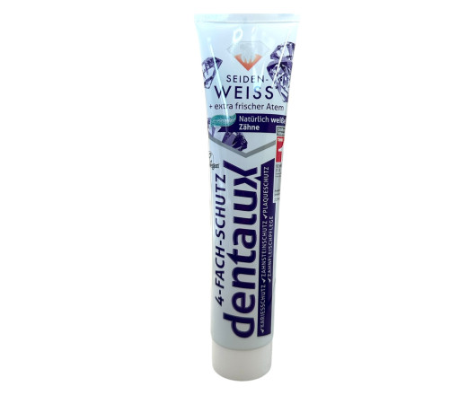 Dentalux зубна паста Seiden Weiss 125ml (48)