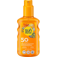 Sun dance спрей прозорий transparent Sonnenspray Сонцезахисний  SPF 50, 200 мл