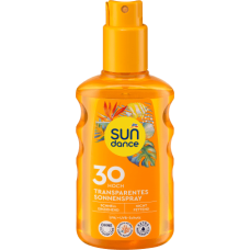 Sun dance спрей прозорий transparent Sonnenspray Сонцезахисний  SPF 30, 200 мл