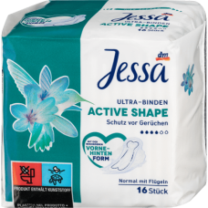 Jessa прокладки Active Shape 16шт 4каплі