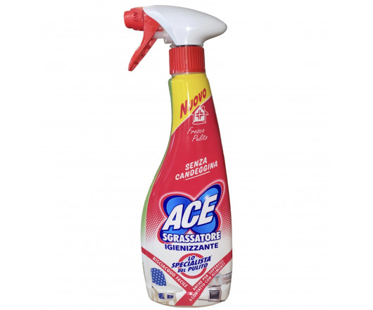 Ace спрей Sgrassatore БЕЗ відбілювача Універсальний проти жиру 500ml 