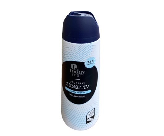 Today MEN Спрей дезодорант Sensitiv 24h 200ml
