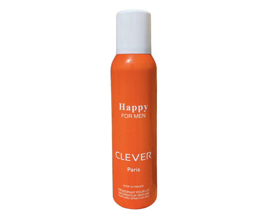 Clever paris дезодорант Happy for MEN 150ml