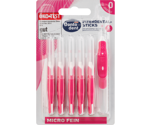 Dontodent зубочистки Рожеві 0,4mm  6шт 