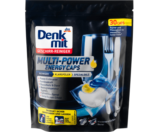 Denkmit капсули для ПММ Energy Caps Multi-Power 30шт (5)