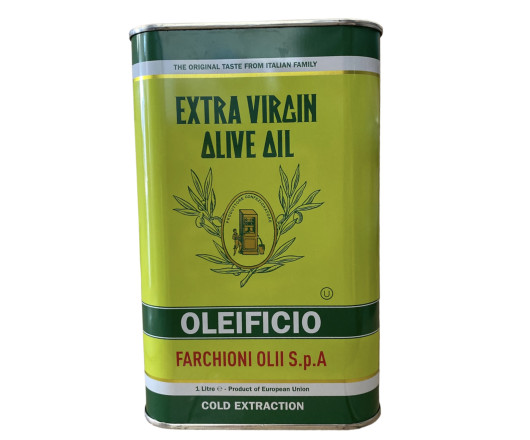 Оливкова олія Farchioni Extra Virgin Classic Vintage Edition першого холодного віджиму з/б 1л
