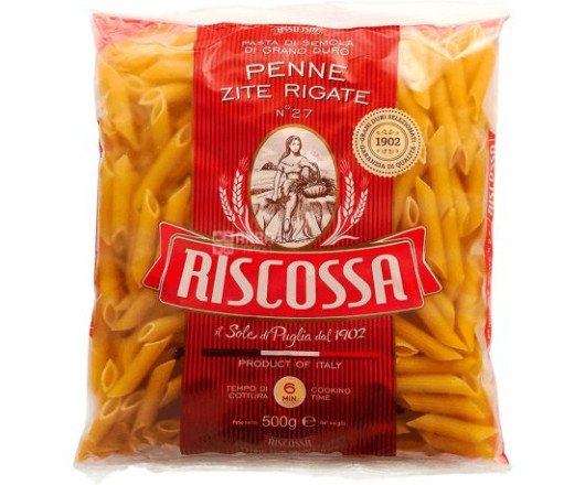 Riscossa №27 макарони Penne Zite Rigate 500г 