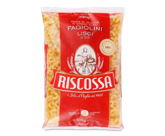 Riscossa №18 макарони Rigatoni 500г