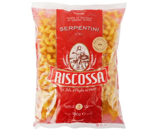 Riscossa №51 макарони Serpentini 500г 