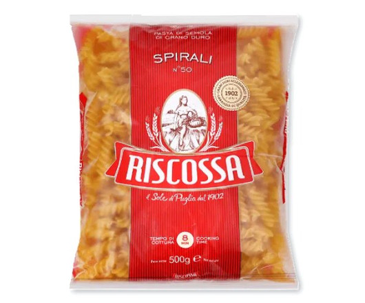  Riscossa №50 макарони Spirali 500г 