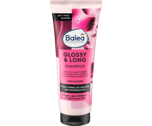 Balea Professional шампунь Glossy & Long 250ml (10)