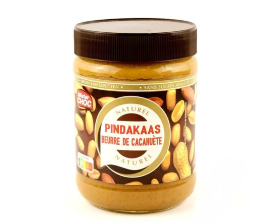 Mister Choc арахісова паста Naturel 500г 