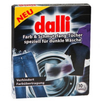 Серветки для прання чорного одягу Dalli 10шт
