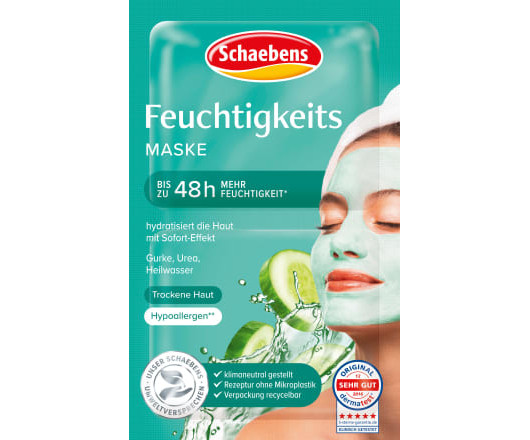 Schaebens маска Feuchtigkeit 2*5ml