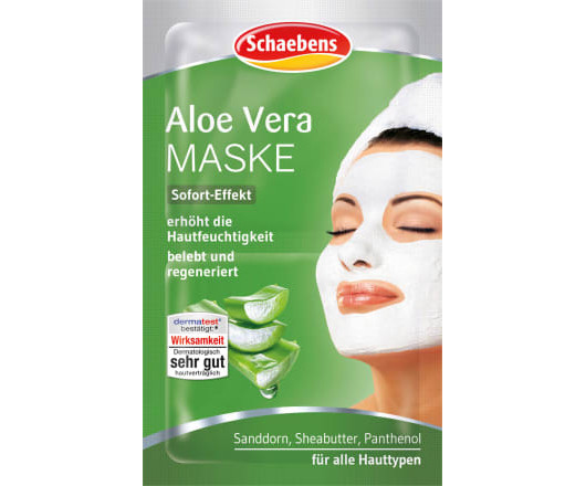 Schaebens маска Aloe Vera 2*5ml