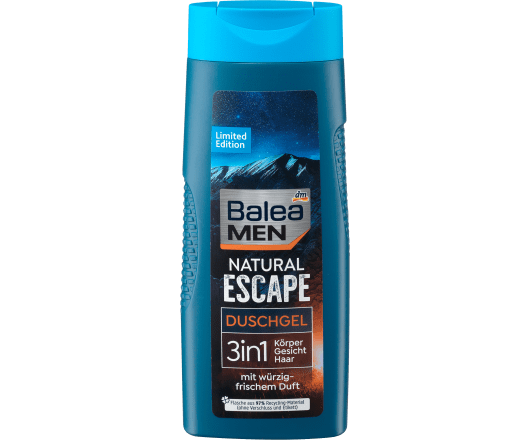 Balea MEN гель для душу 3в1 Natural Escape 300ml 