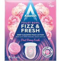 Astonish таблетки WC Fizz & Fresh для очищення аромат Півонія 8шт (12)