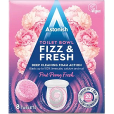 Astonish таблетки WC Fizz & Fresh для очищення аромат Півонія 8шт (12)