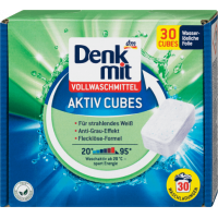 Denkmit куби для прання Vollwaschmittel Aktiv Cubes 30п (10)