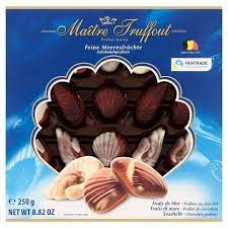 Цукерки Maitre Truffout Морські мушлі Blue 250 г