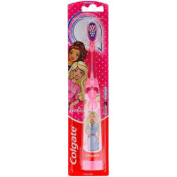 Зубна щітка електрична дитяча з Colgate Barbie на батарейці