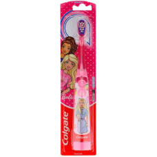 Зубна щітка електрична дитяча з Colgate Barbie на батарейці