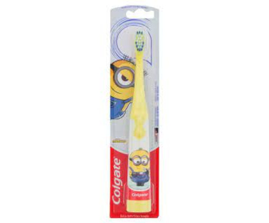 Дитяча електрична зубна щітка Colgate Minions на батарейках 3+