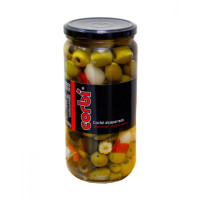 Corbi (фіолетова) оливки гіганти Alcaparado з каперсами 700г