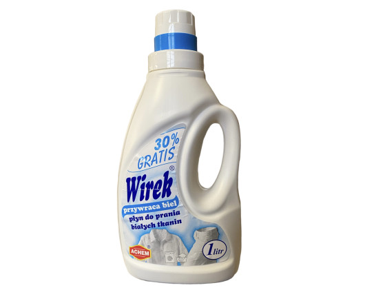 Wirek гель для прання WHITE для білих тканин 16п 1L 