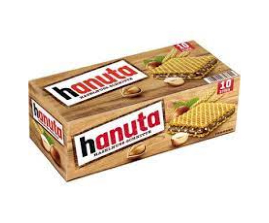 Вафлі Hanuta Haselnuss-Schnitte 220 г (10шт)