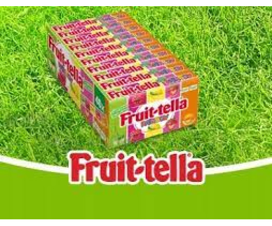 Упаковка жувальних цукерок Fruit-tella Садові фрукти 20 шт x 41 г 