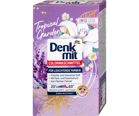 Denkmit Colorwaschmittel порошок tropical garden  1.35kg 