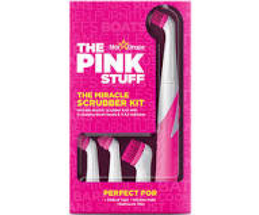 Pink Stuff електричний набір з 4 насадками Miracle Scrubber Kit  (12)