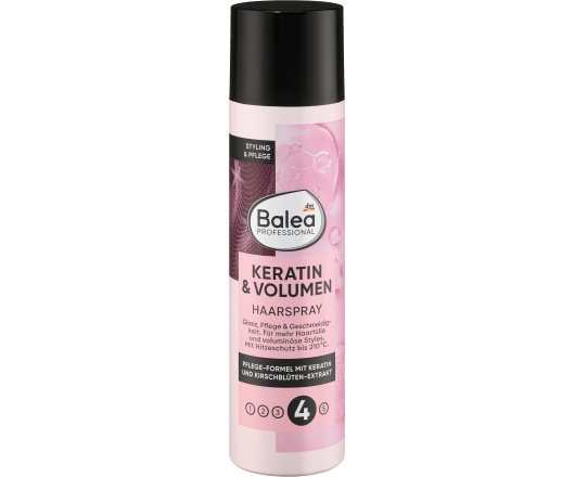 Balea Professional 4 Keratin & Volumen лак для волосся 250ml