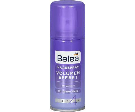 Balea 100ML haarspray 4 Volume лак для волосся
