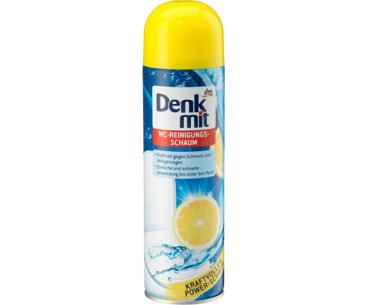 Denkmit WC піна для чищення санвузлів  Reinigungsschaum  Zitrone 500ml (12)