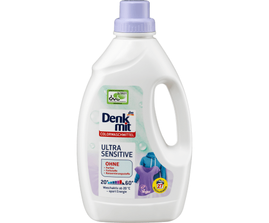 Denkmit Colorwaschmittel гель ultra sensetive  1,5L 
