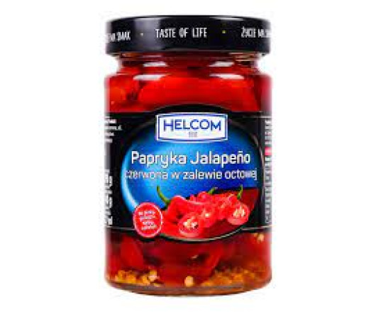 Перець червоний халапеньо Хелком Helcom Jalapeno 290 гр