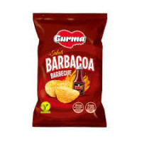 Чипсы GURMA Barbacoa/Barbacue Рифленые со вкусом Барбекю, 110 г