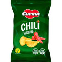 Чіпси GURMA Chili зі смаком чилі, 110 г